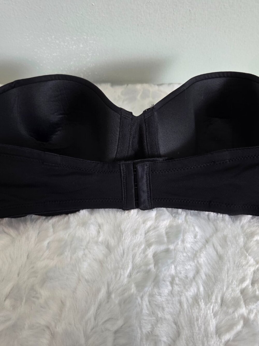 Sweet Nothings Bra Women's 38C Black Strapless Underwire Lightly Padded - Picture 3 of 7